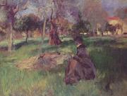 John Singer Sargent In the Orchard oil